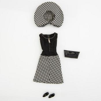 Barbie clothes 5 sets. Vintage including "Gold 'n Glamour" Mattel 1965. "Floral Petticoat" Mattel 1960s.