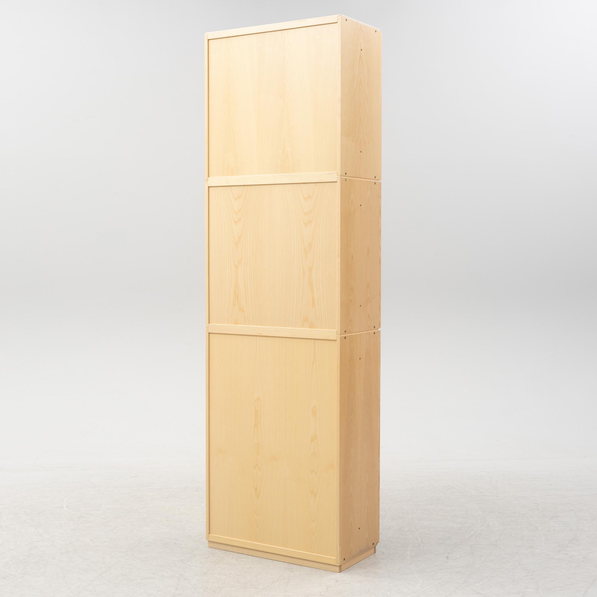 Titti Fabian, an oak veneered sideboard or book case, "Book", The Ideal Form Team, Italy.