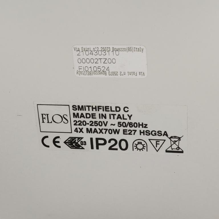 Jasper Morrison, a ceiling lamp, "Smithfield Suspension", Flos, contemporary.