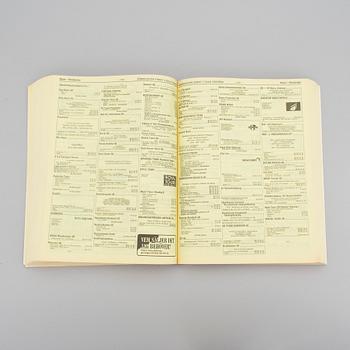 DAN WOLGERS, telefonkatalog, 1992.