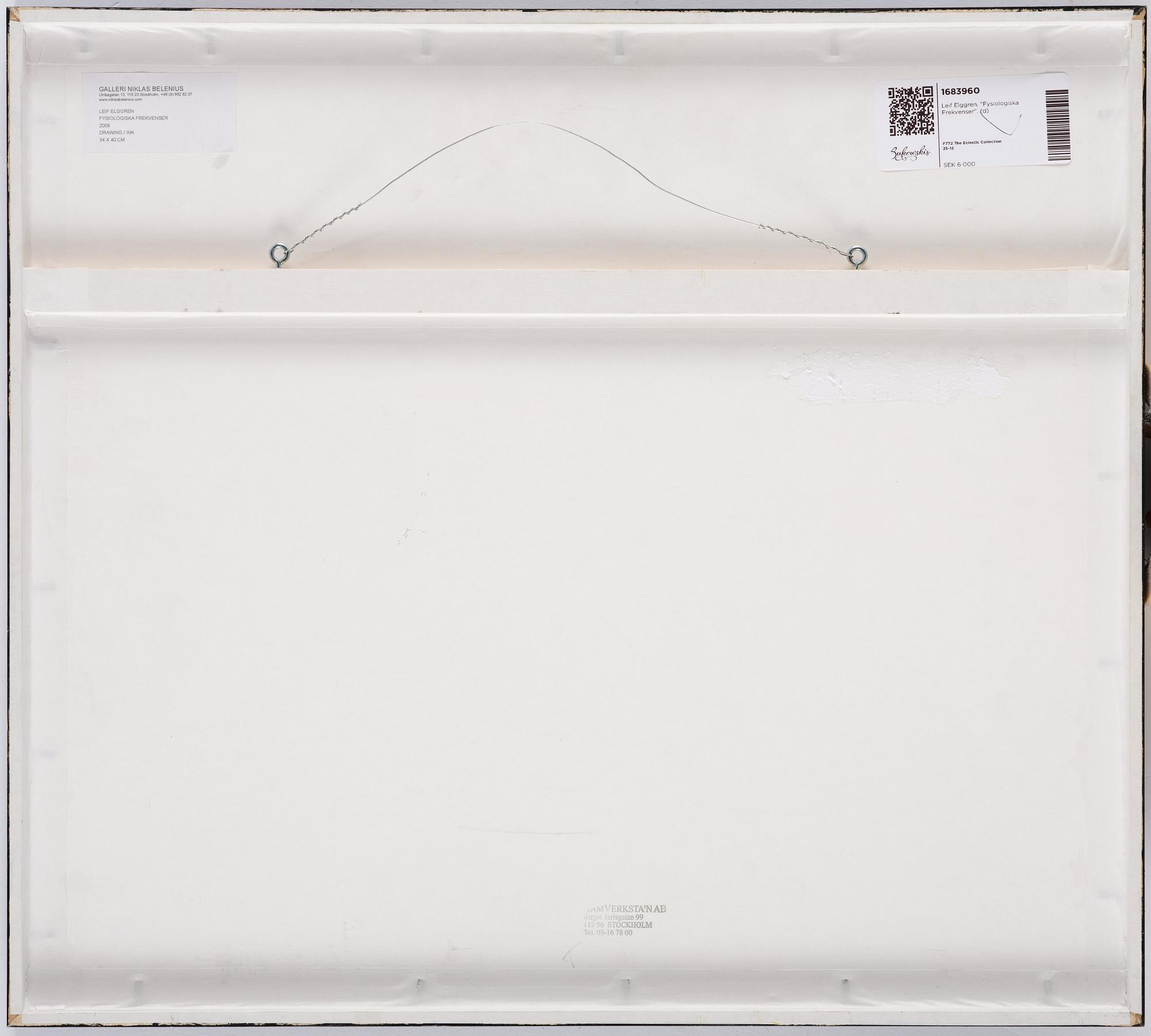 Leif Elggren, "Fysiologiska Frekvenser".