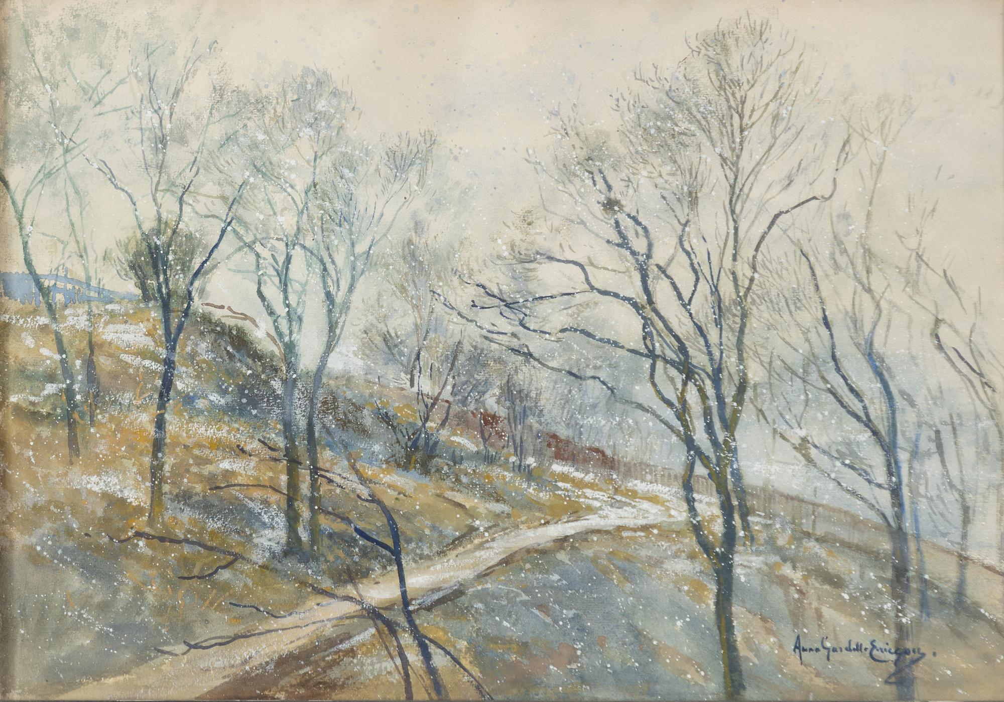 Anna Gardell-Ericson, The first snow.