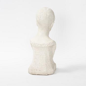 Gunnar Utsond, sculpture, marble, signed and dated Paris 6/3 1898.