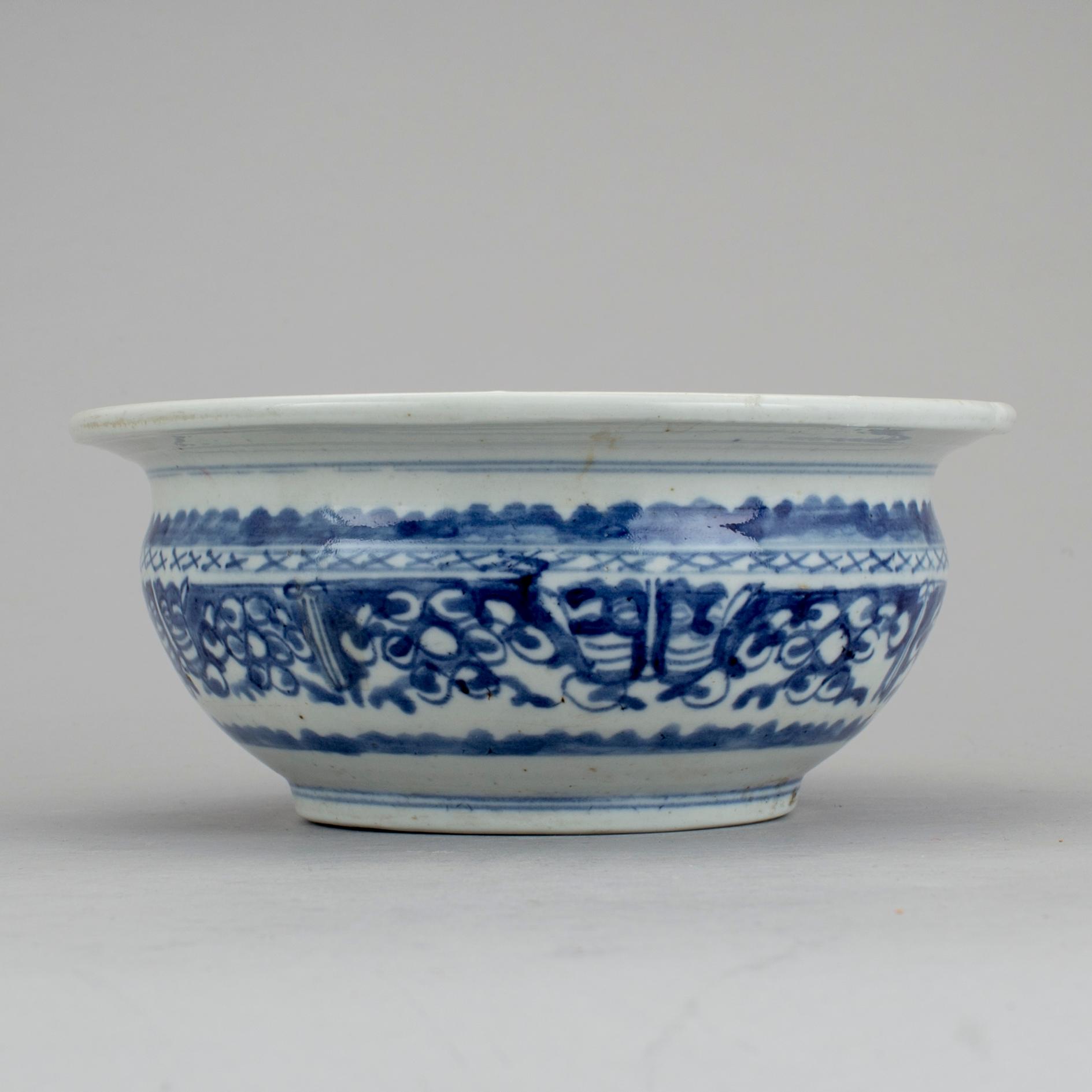 SKÅL, porslin, Kina 1800-tal.