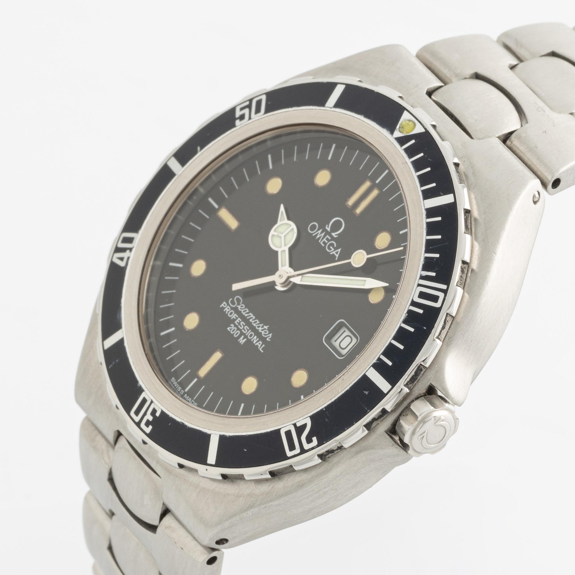 Omega, Seamaster, Professional, 200 M, "Pre-Bond", armbandsur, 38,5 mm.