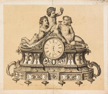 SIX ENGRAVINGS, 19th century.