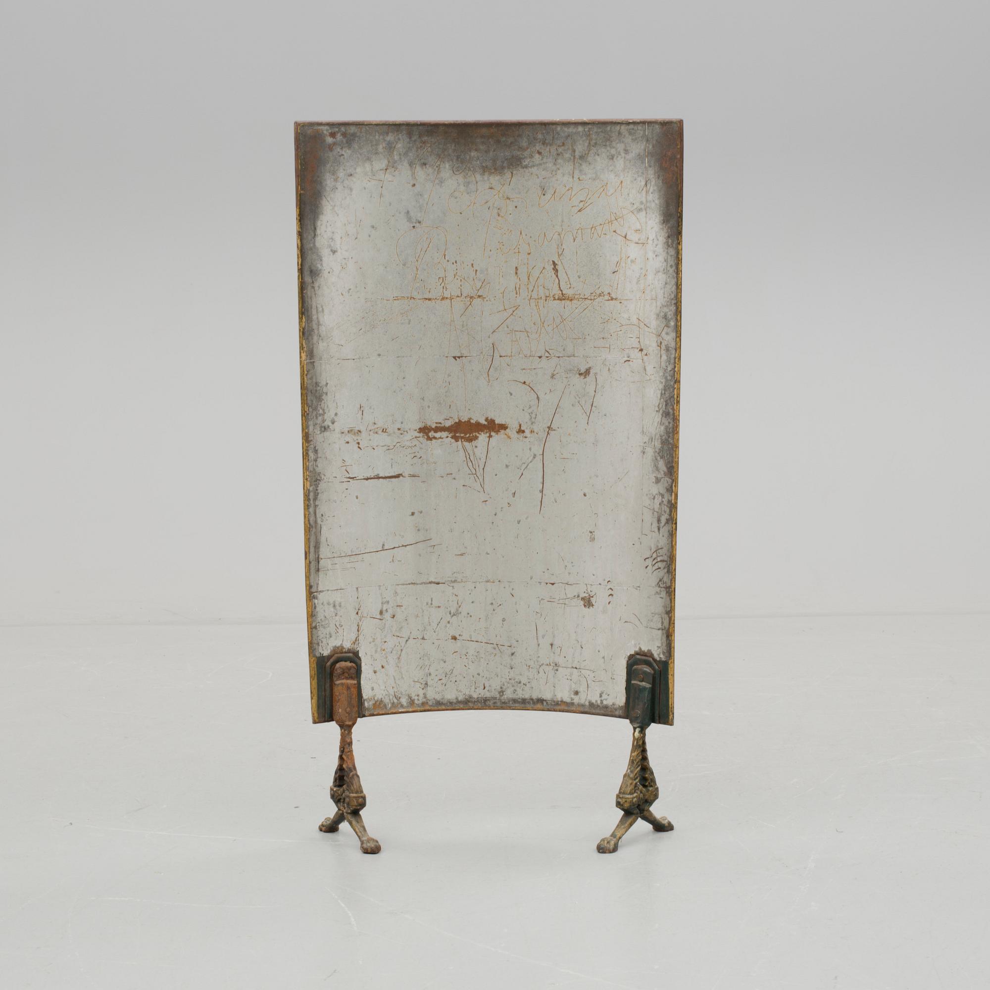 ELDSKÄRM, 1800-talets slut.