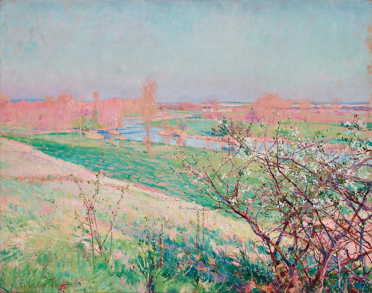 William Blair Bruce, "Printemps, Grèz (Seine-et-Marne)".