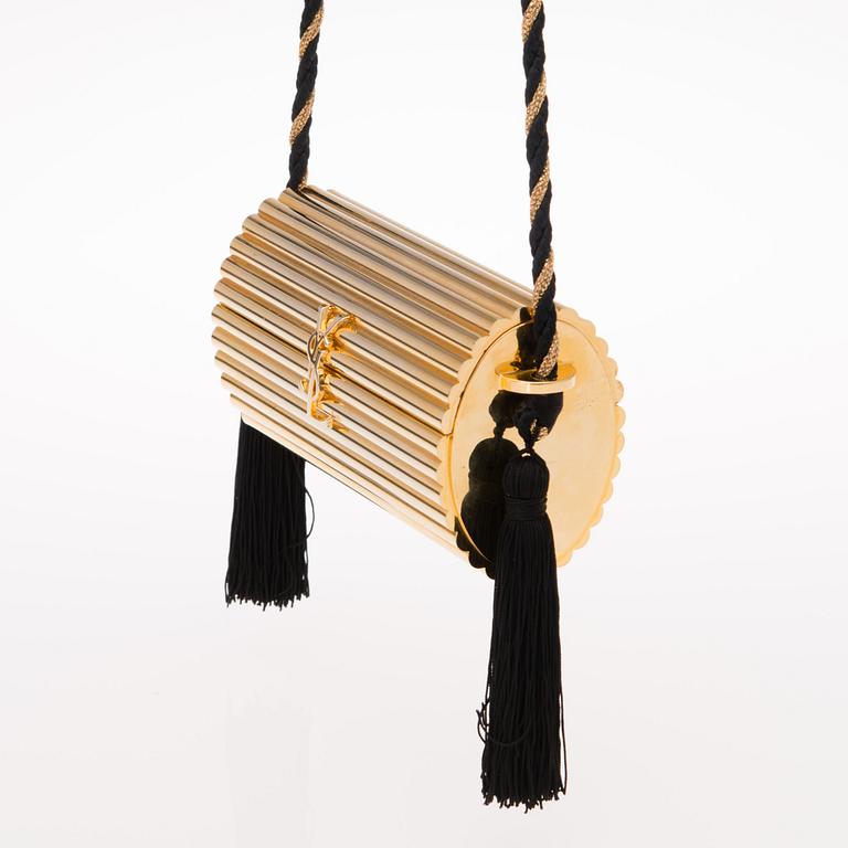 EVENING PURSE, "Minaudière", Yves Saint Laurent, 1980s.