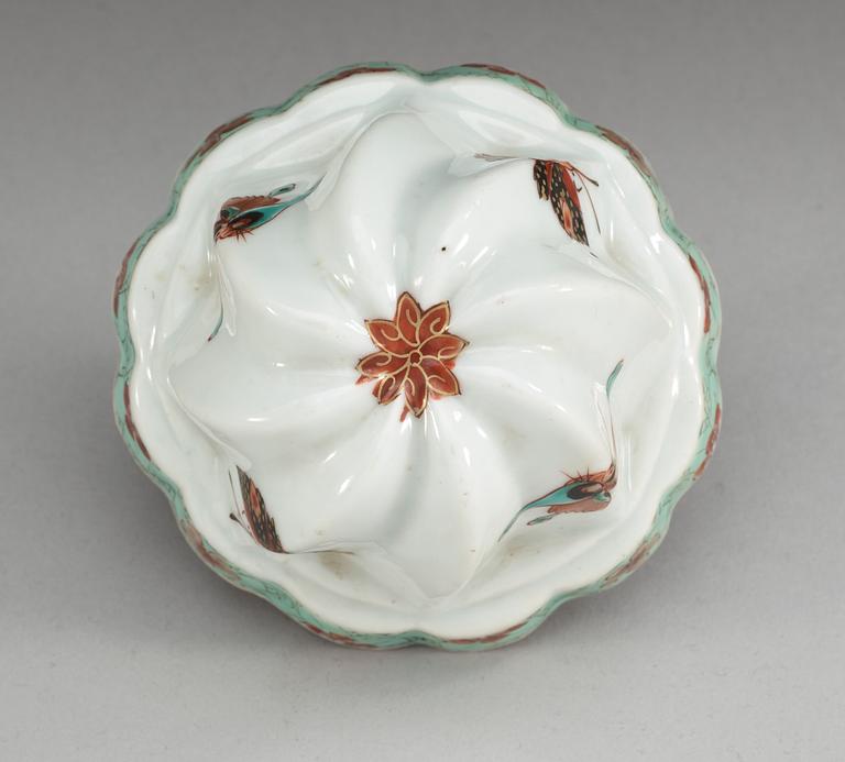 A dessert mould, Qing dynasty, Qianlong (1736-95).