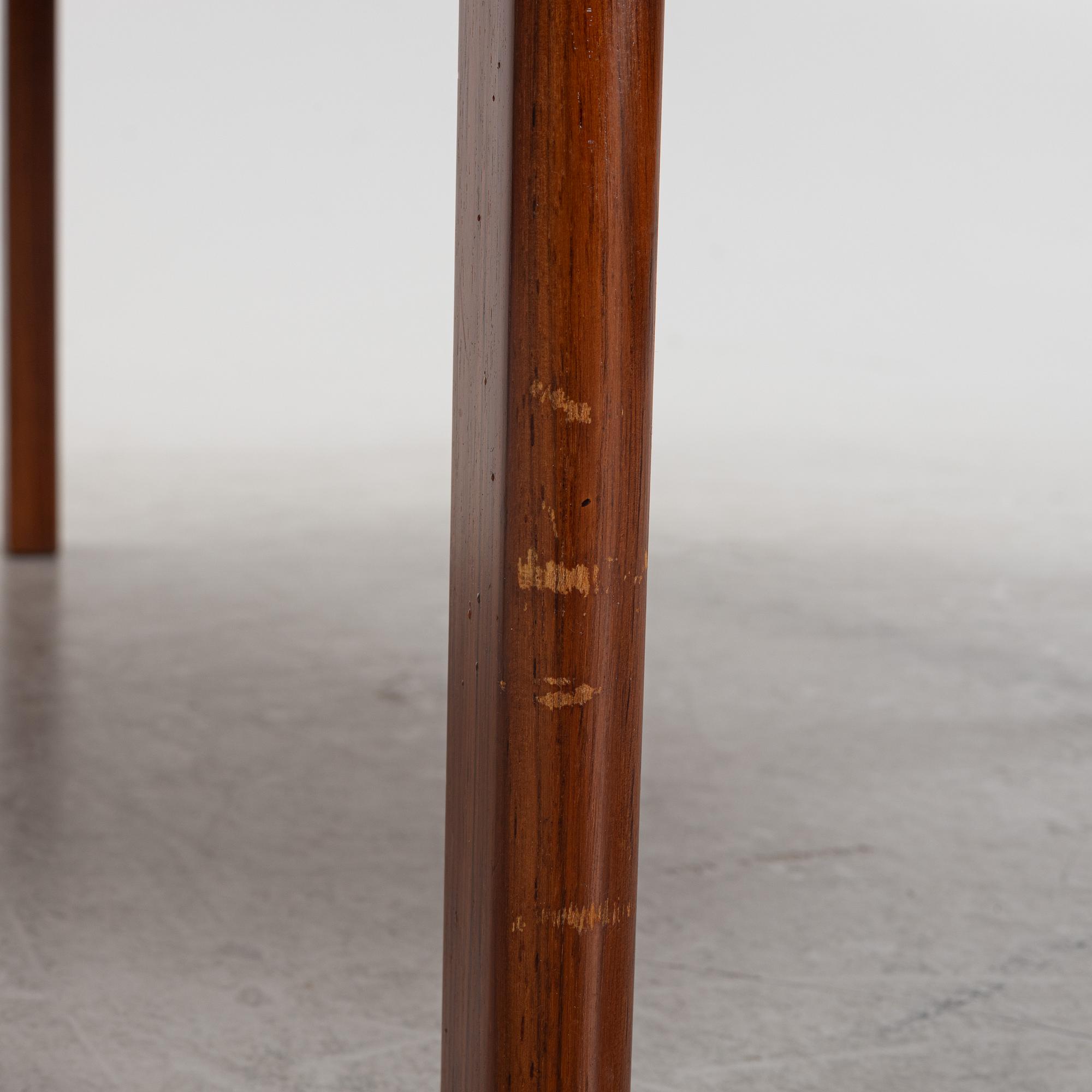 Torbjørn Afdal, a 'Bellis' rosewood-veneered coffee table from Bruksbo, Norway, 1960's/70's.
