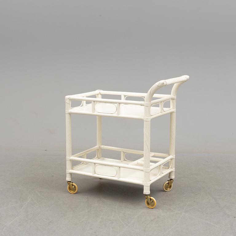 a serving trolley from the second half of the 20th century.