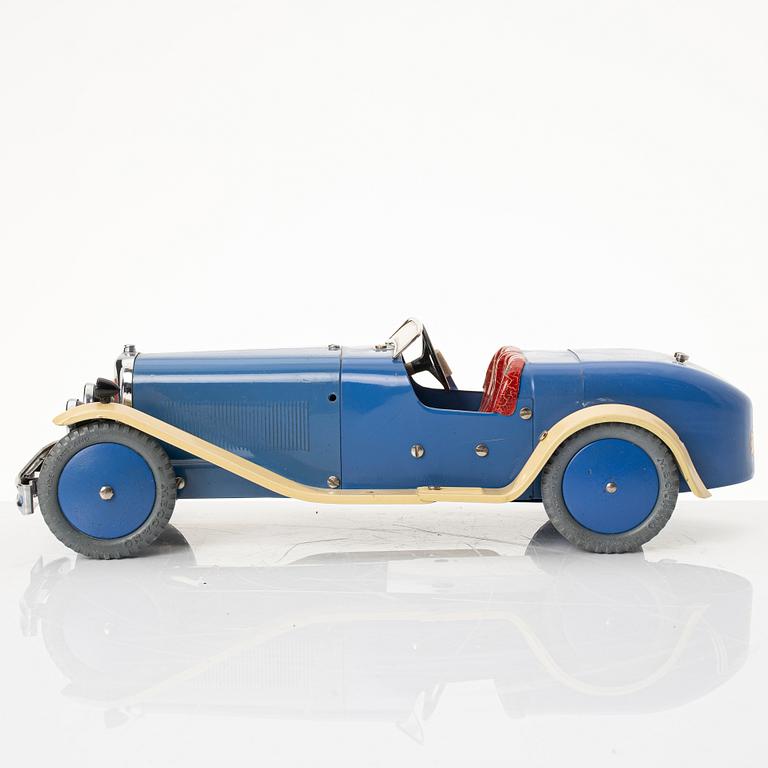 Meccano, racing car. England, 1930s.