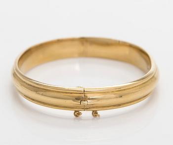 Armring, 14K guld, Tillander, Helsingfors 1951.