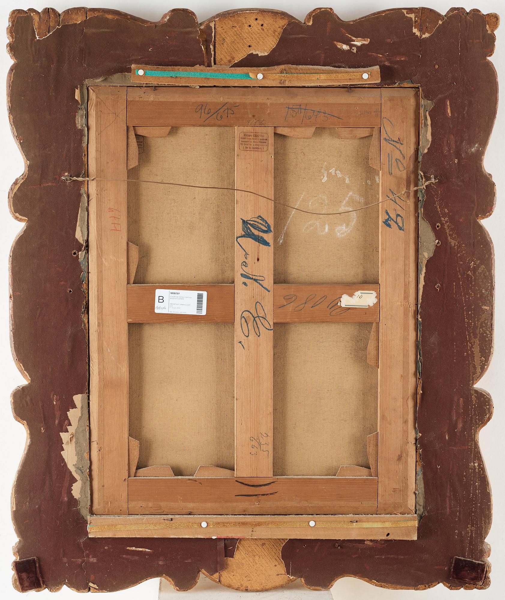 ITALIENSK SKOLA, 16/1700-TAL , Ifigenias offer.