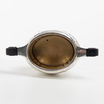 Coffee service, 5 pieces, silver, Hermann Walter, Germany, first half of the 20th century.