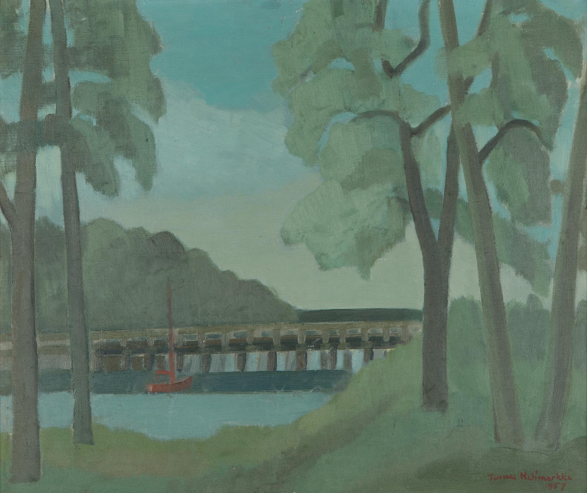 Tuomas Nelimarkka, Vehreä maisema.