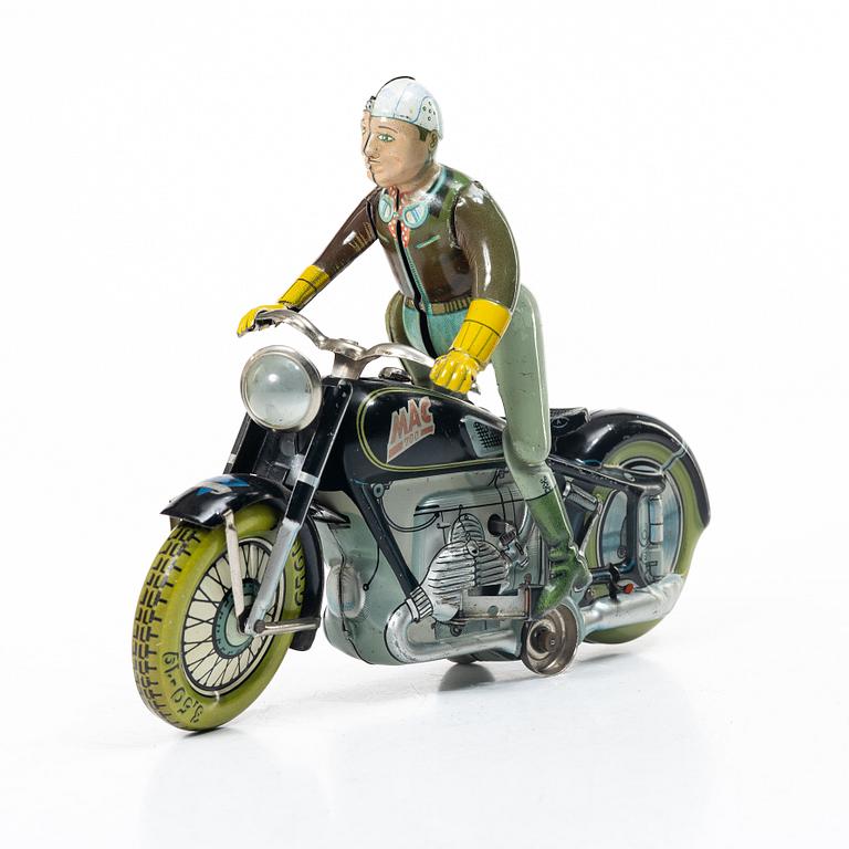 Arnold, tin toy, “Mac 700”, Germany, circa mid-20th century.