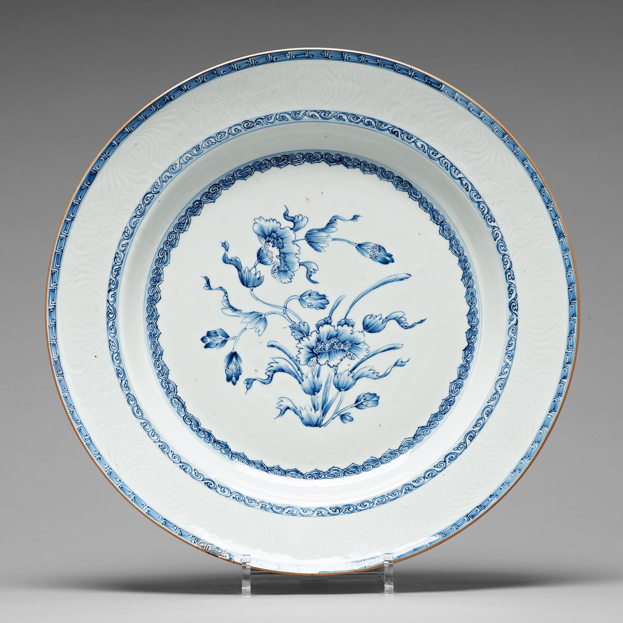 FAT, porslin. Qingdynastin, Yongzheng (1723-35).