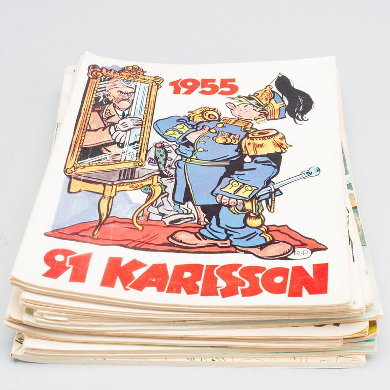 SAMLING SERIER, BLAND ANNAT FANTOMEN, 91:AN KARLSSON. 1900-TALETS ANDRA HÄLFT.