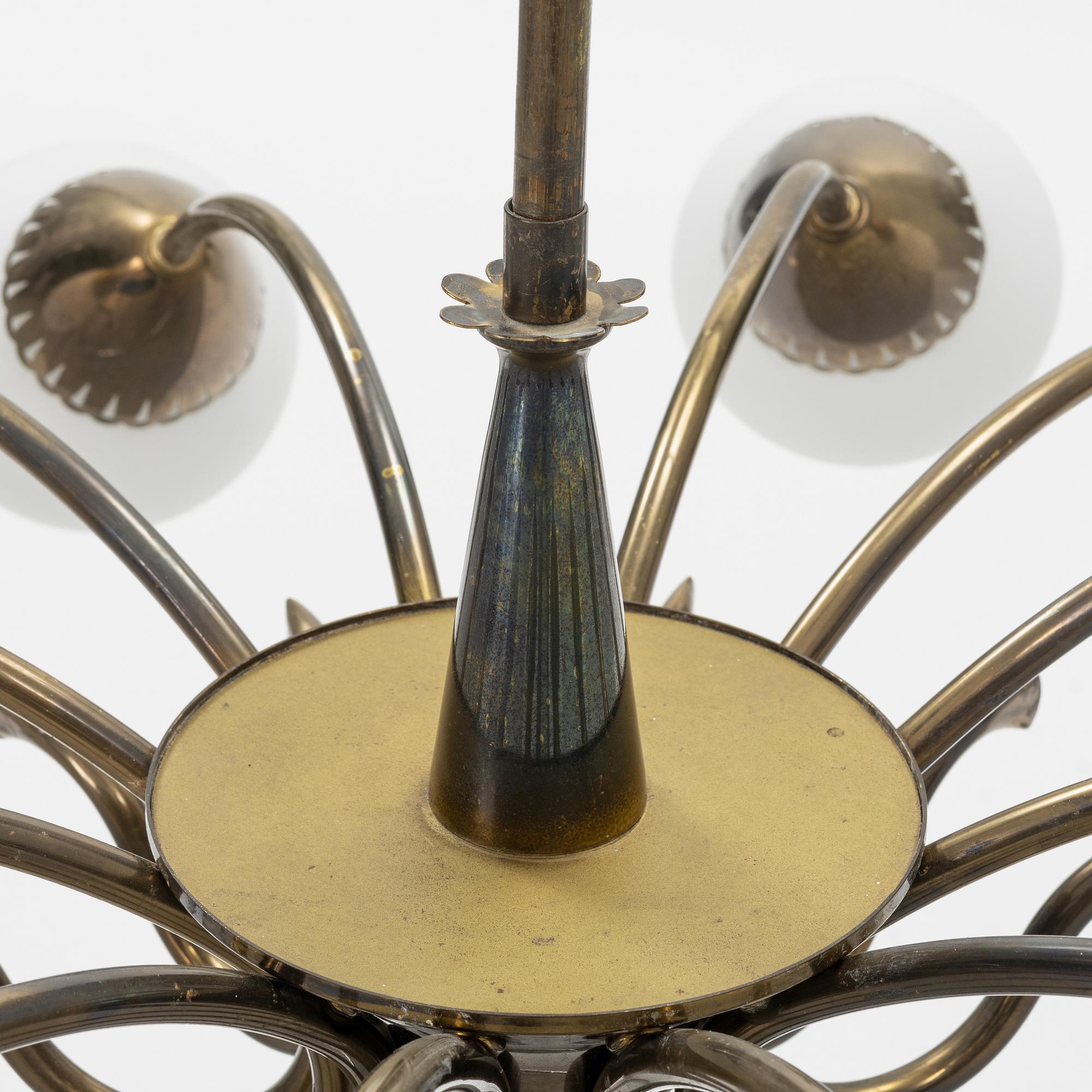 A 1950's ceiling lamp.
