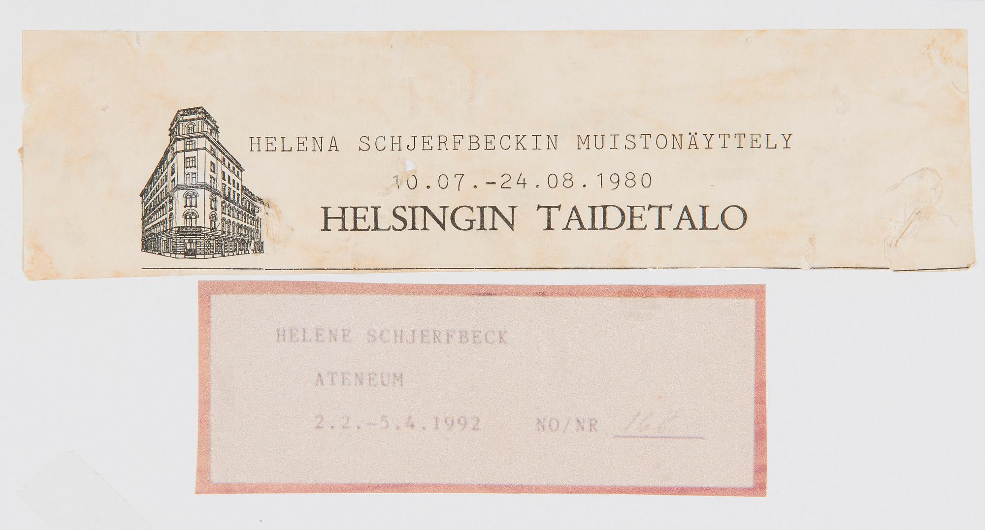 Helene Schjerfbeck, "Mother".