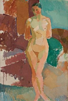 449. Karl Isakson, Nude standing.