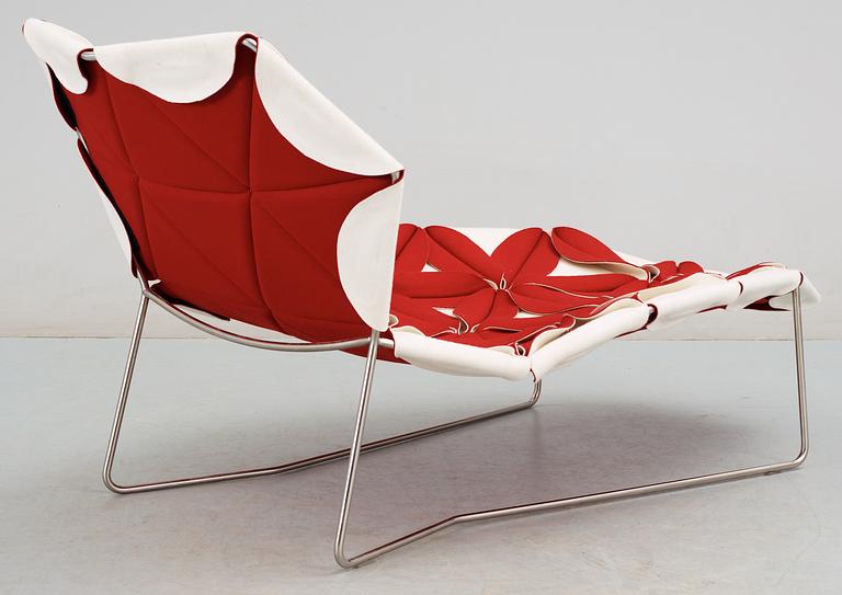 A Patricia Urquiola 'Antibodi' chaise longue by Moroso, Italy.