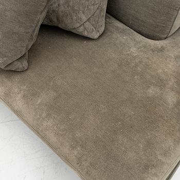 Minotti, soffa, samtida.