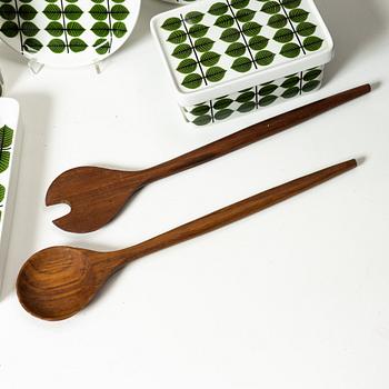 Stig Lindberg, servis, 81 delar, flintgods, "Berså", Gustavsberg.