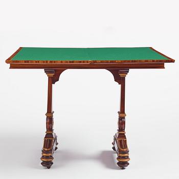 Spelbord, av Thomas & George Seddon (firma verksam i London 1753/1815-70), William IV.