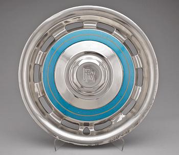 NAVKAPSEL, metall, Rolls Royce, 1900-tal.