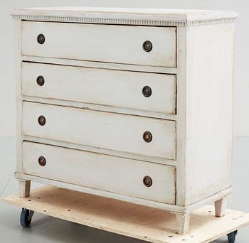 BYRÅ, gustaviansk stil, 1800-tal.