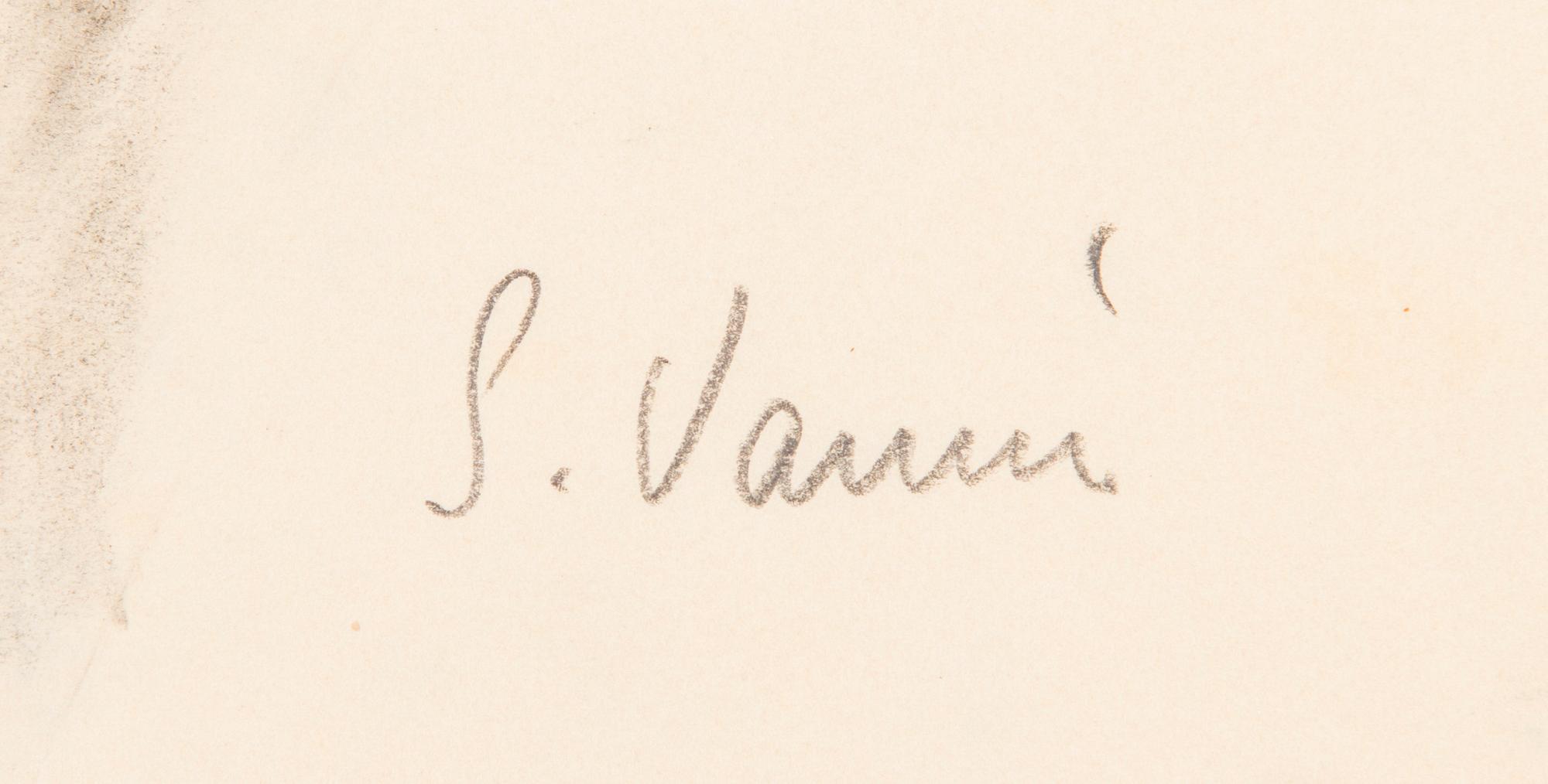 Konstnärsmapp med arbeten av olika finska konstnärer, 1944.