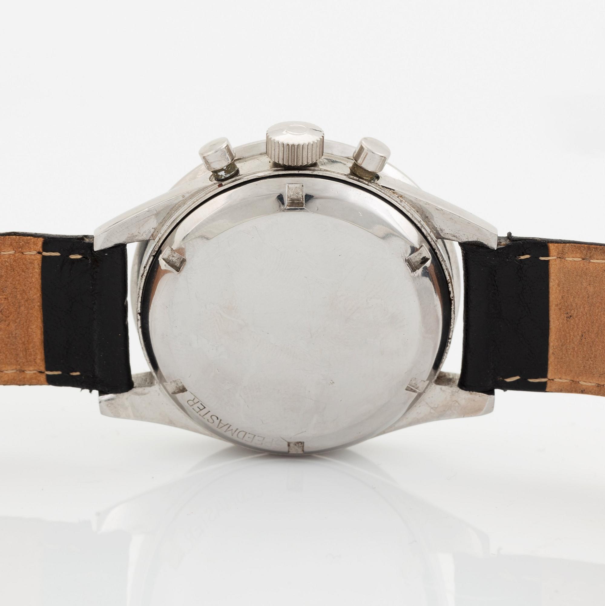 Omega, Speedmaster, chronograph, "2915-1", "Broad Arrow hands", ca 1957.