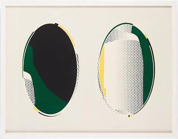 Roy Lichtenstein, "Mirror #8".