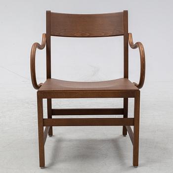 Chris Martin, a stained beech 'Waiter XL Easy chair', Massproductions.