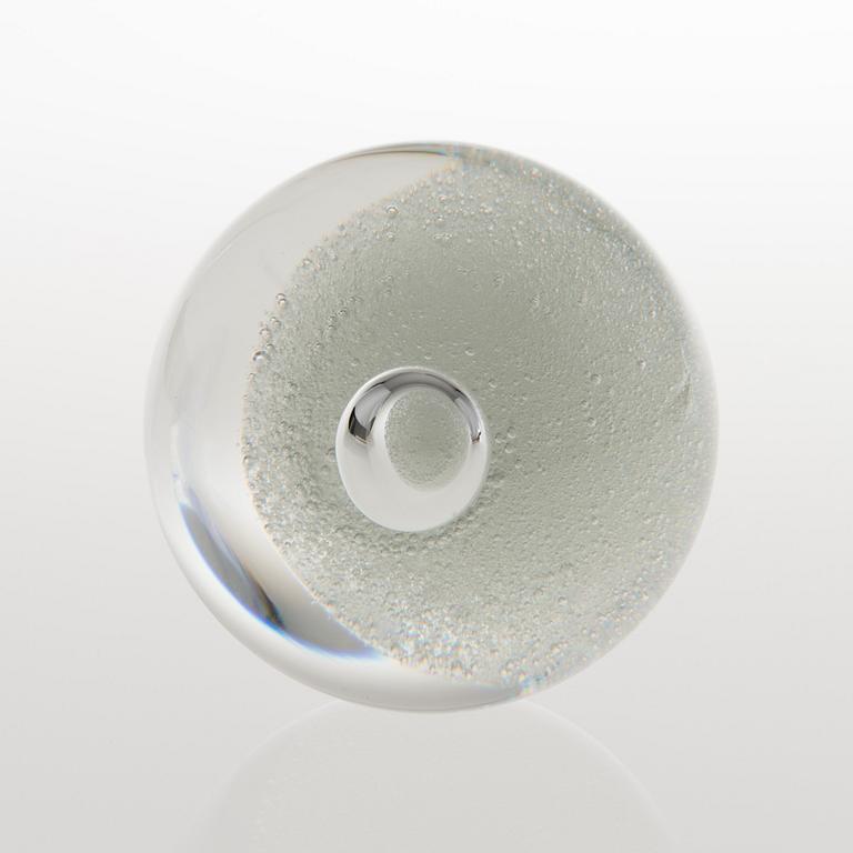 TIMO SARPANEVA, A GLASS SCULPTURE. Sign. Timo Sarpaneva, 53/1986.