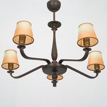 Paavo Tynell, a 1930's '1406/5' chandelier for Taito.