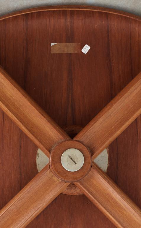 An Arne Jacobsen 'Grand Prix' teak chair, Fritz Hansen, Denmark 1950's-60's.