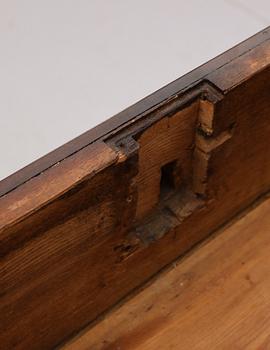 SKRIVSEKRETÄR, sengustaviansk, omkring år 1800.