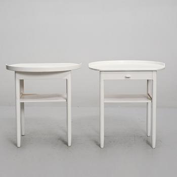 SÄNGBORD, ett par, Engström och Myrstrand, Bodafors, 1962.