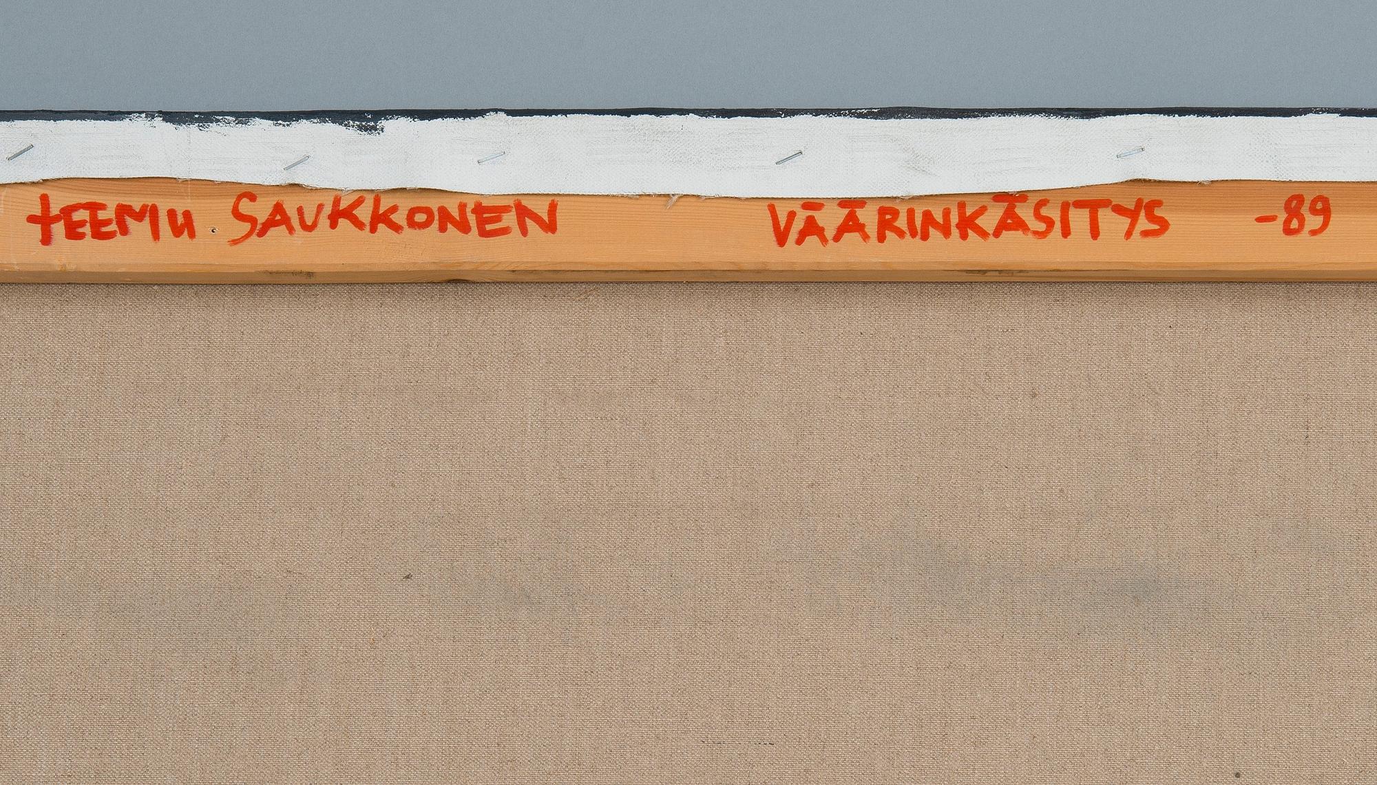 Teemu Saukkonen, "MISSUPPFATTNING".