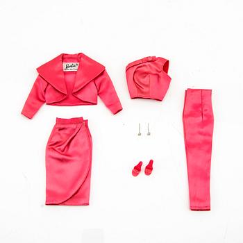 Barbie clothes 8 set. vintage Including "Satin 'n Rose" Mattel 1964, "Black Magic" Mattel 1964-65.