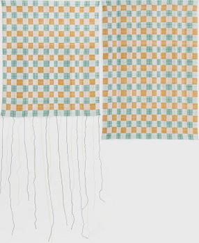 ÅSA PÄRSON, "Tofuku-ji", weaving two pieces, 2020.