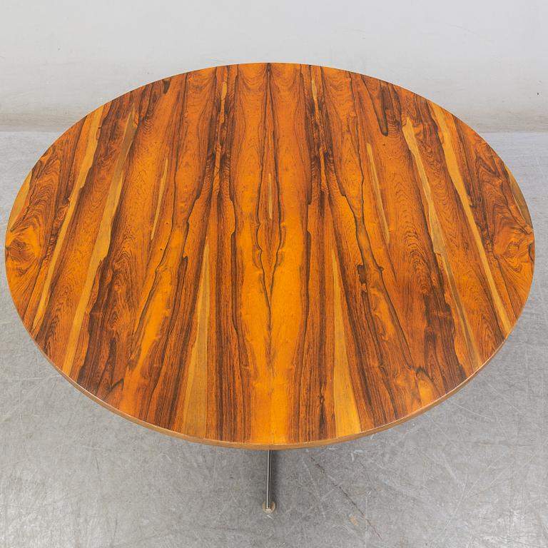 VERNER PANTON, a rosewood veneered 'Cone Table' from Frem Røjle, Denmark.