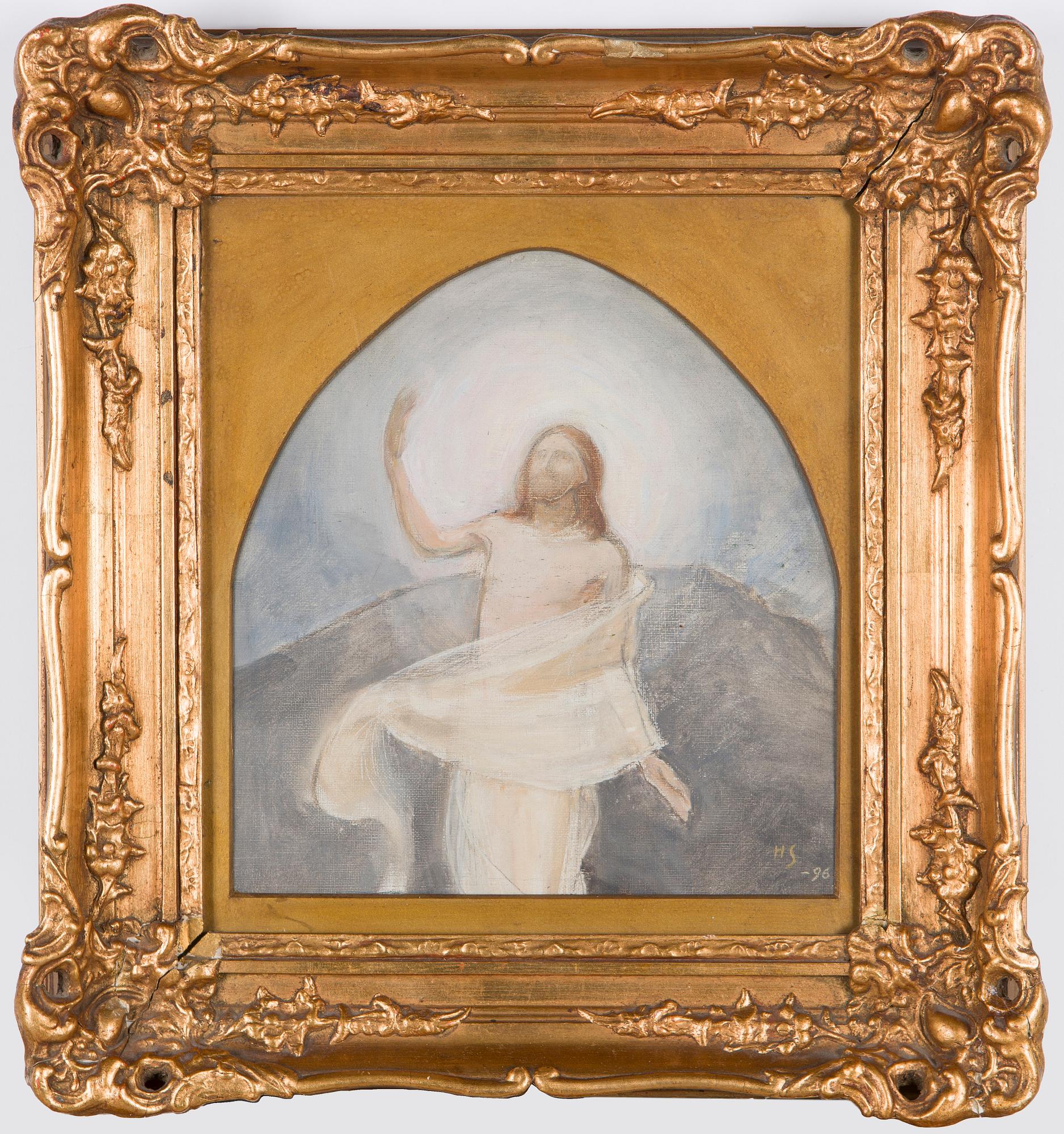 Helene Schjerfbeck, Sketch to Altarpiece for Ruotsinpyhtää Church.