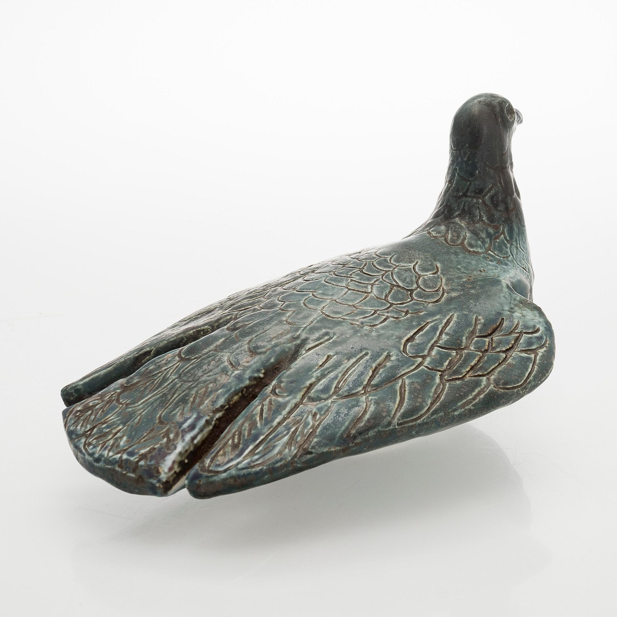 Henrik Allert, sculpture, ceramic, signed Henrik Allert Pentik Finland.