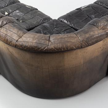 A 'DS-11' modular sofa, De Sede, 1970's.