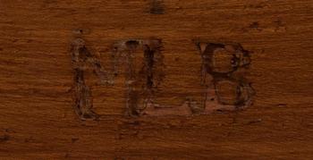 TUOLIPARI, kustavilaiset, toinen sign. Melchior Lundberg, 1700-luvun loppu.